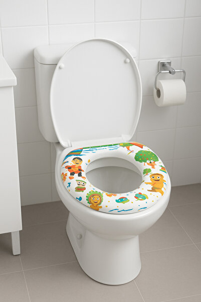 Primeaks Taşınabilir Çocuk Klozet Adaptörü Kapağı – Tuvalet Eğitim Oturağı
