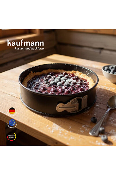 Genel Markalar Classic 28 cm Kelepçeli Kek Kalıbı – Yapışmaz Kaplama Karbon Ç...