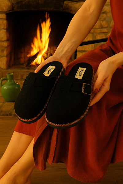 Behtah Kundura New Season Closed Front Daily Comfortable Silent Sole Sabo Slippers House Slippers