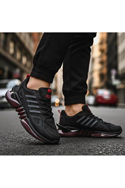 Wickers 2617 Сезонні водонепроникні кросівки Air Zoom для чоловіків, чорні