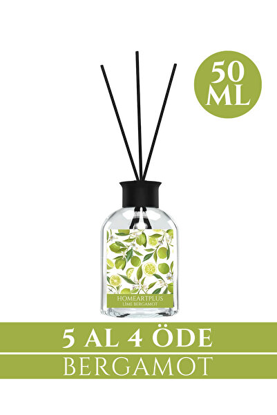 homeartplus Bergamot Lime Oda Kokusu Bambu Esansiyel Uçucu Yağ 50 ml