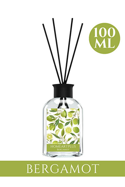 homeartplus Bergamot Lime Kokulu Bambu Çubuklu Oda Kokusu 100 ml