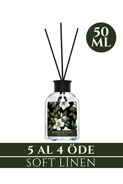 homeartplus soft linen oda kokusu bambu esansiyel uçucu yağ 50 ml
