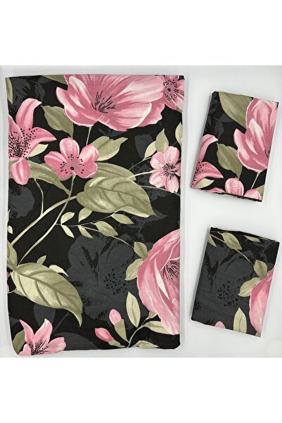 pınarhome collectıon 100% COTTON FABRIC RUBBERED SHEET+PILLOW CASE CORNER DEEP 28-30 CM SOFT FABRIC NEW SEASON