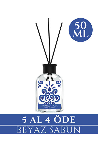 homeartplus beyaz sabun oda kokusu bambu esansiyel uçucu yağ 50 ml