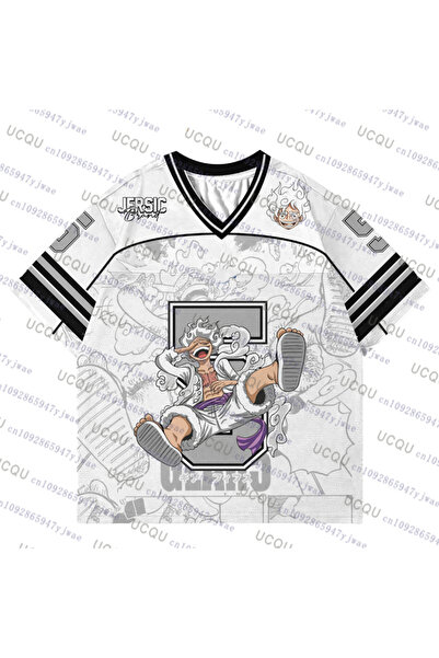 Choice90 قميص كرة قدم أنمي ياباني من ون بيس، مقاس XL، رقم الموديل 818008، إصد...