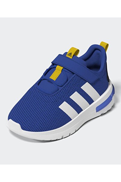 adidas حذاء Racer TR23 برباط مطاطي - أزرق ملكي/أبيض سحابي/أصفر عملي