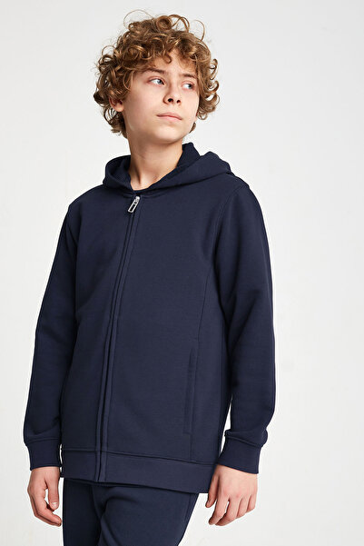 Lescon Дитячий светр з капюшоном на блискавці 25S-3263-25N