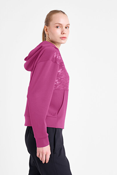 Lescon Women's Zippered Hooded Sweatshirt 25N-2125