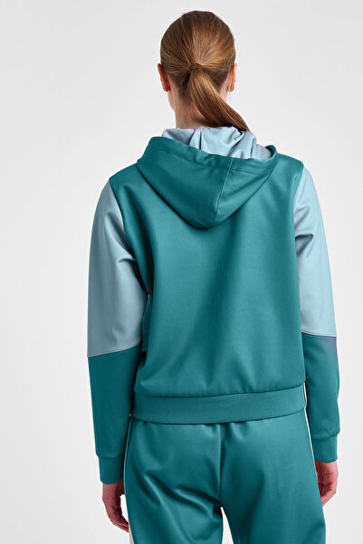 Lescon Women's Zippered Hooded Sweatshirt 25N-2131