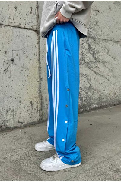 serline Φαρδιά αθλητική φόρμα με λεπτομέρεια με ριγέ κουμπιά