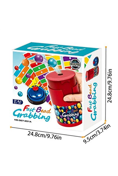 Choice 251A Color Line Bingo Fast Bead Grabbing Game for Two Players with Exciting Bells Funny Strategy Gam