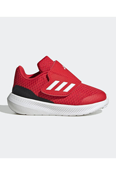 adidas حذاء Runfalcon 30 بشريط فيلكرو - أحمر