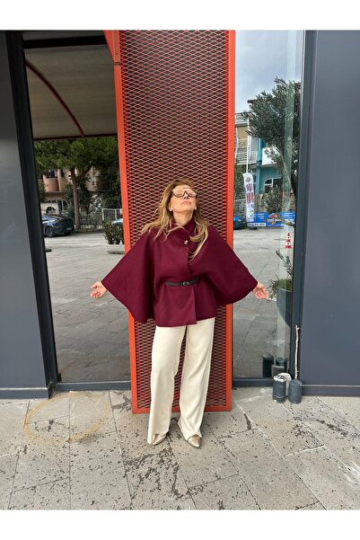 NO NAME MG İNCE KAŞE DOKU PANÇO