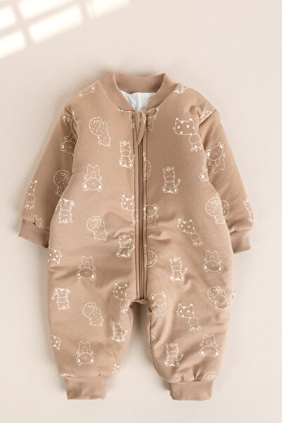 Babymod Elyaf Dolgulu 2,5 Tog Pamuklu Penye Astarlı Kız /Erkek Çocuk Uyku Tulumu
