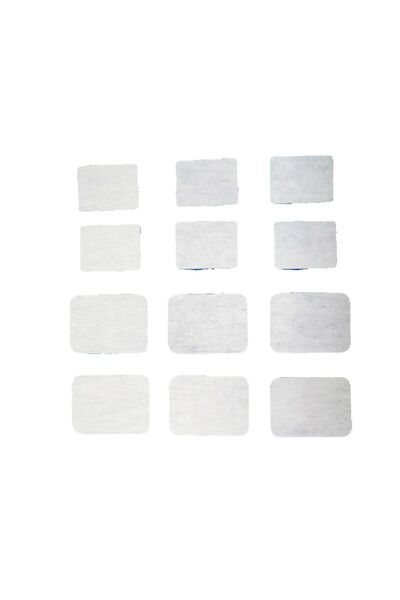 Choice L25xW20xH0.3mm 10 قطع مفصلات ورقية أجزاء طائرة rc نموذج موصل جناح ذيل ...