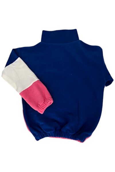 Patriko ДІВЧАТКО ПОЛАРНА СТОЯЧА КРАЙКА ЗІ ЗІМБРІЗКОЮ, ЕЛАСТИЧНИЙ ПАС, СПОРТИВНА СТИЛЬНА СВІТШОТ-СВІТШОТ 3-12 РОКІВ