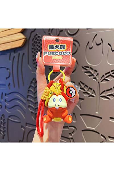 choice2 سلسلة مفاتيح بوكيمون أصلية من فيوكوكو، تضم شخصيات بيكاتشو، غينغار، سي...