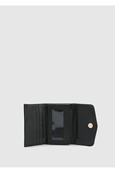 Provoq Black Ad1027 Zeyna Black Wallet