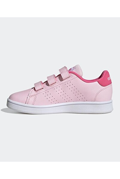 adidas Advantage Court Lifestyle Hook-and-Loop Shoes-Pink