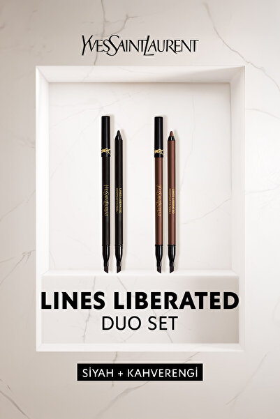Yves Saint Laurent Lines Liberated Göz Kalemi 2'li Makyaj Seti 7829999999243