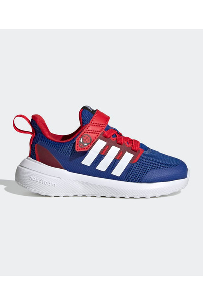 adidas حذاء رياضي من Marvel FortaRun Spider-Man 20 Cloudfoam برباط علوي - أزر...