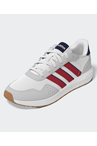 adidas Run 60s Lace Up Closure Shoes - Off White & Light Grey