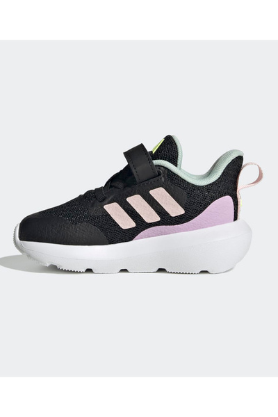 adidas FORTARUN 3.0 SHOES INFANTS-Core Black/Clear Pink
