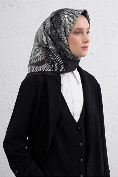 armine moda وشاح حريري من دي جيه ساف 9439D (S)-01