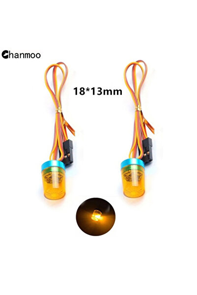 Choice شريط إضاءة LED متعدد الوظائف وامض دوار أصفر B قطعتان لمصباح إنذار لسيا...