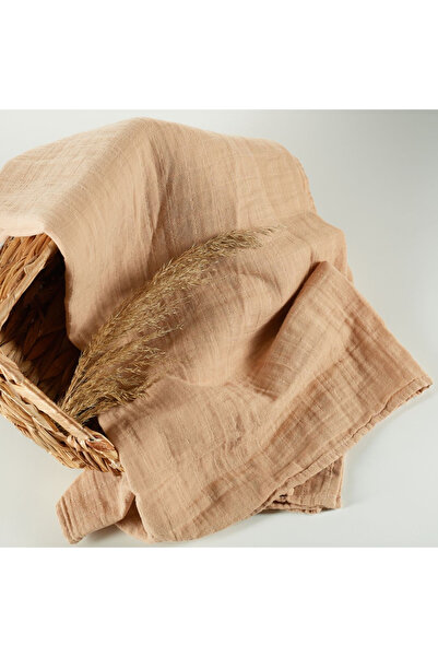 Onino Muselina multifunctionala din bumbac, HUG.me, Oatmeal Beige, x1 bucata,...