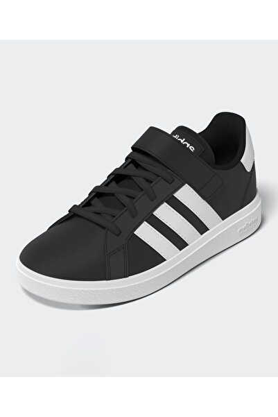 adidas حذاء جراند كورت إي إل - أسود أساسي