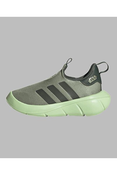 adidas حذاء رياضي مونوفت للأطفال من ستار وورز ذا ماندالوريان - أخضر