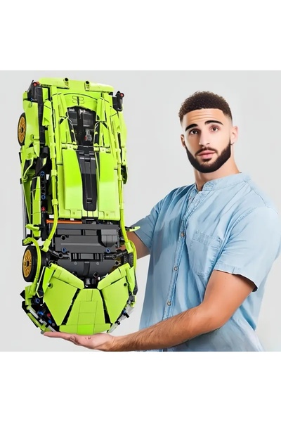 Choice Sports Car Building Block Model Set Puzzle Racing Car Enthusiasts Kids Children Friends Birthday ...