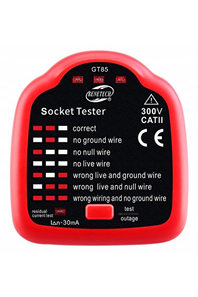 Other 230V mains socket tester with RCD function
