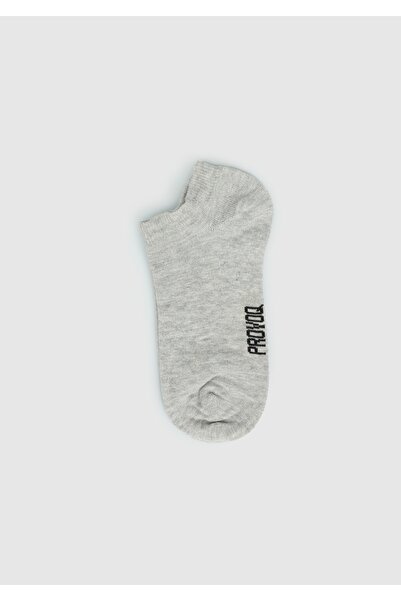 Provoq Gray Socks Gray Single Size 39-44