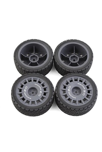 Choice إطارات سيارات سباق RC رمادية داكنة على الطريق لإطارات Tamiya TT01 TT02...