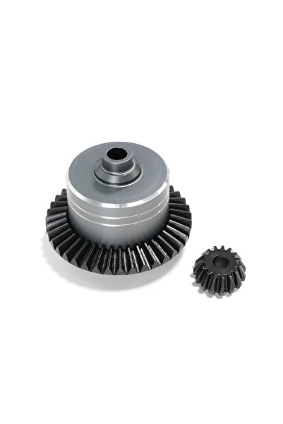 Choice علبة تفاضلية معدنية RS RC بلون التيتانيوم مع ترس رئيسي من الفولاذ لتام...