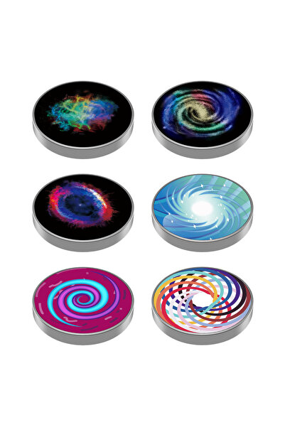 Choice قطعة واحدة عشوائية من لعبة جيروسكوب الضغط من الفولاذ المقاوم للصدأ على...