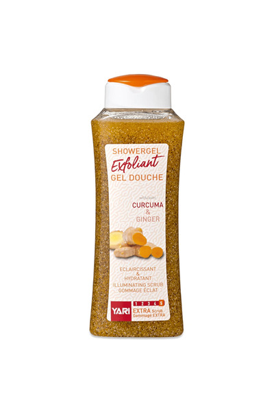 YARI Gel de dus exfoliant Curcuma & Ginger 500 ml