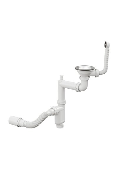 AQUA BAGNO Comfort Yer Kazandıran Mutfak Eviye Sifonu – Kolay Temizlenir, Aya...