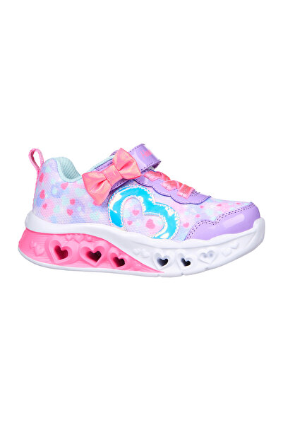 SKECHERS حذاء Flutter Heart Lights - لافندر/وردي فاقع
