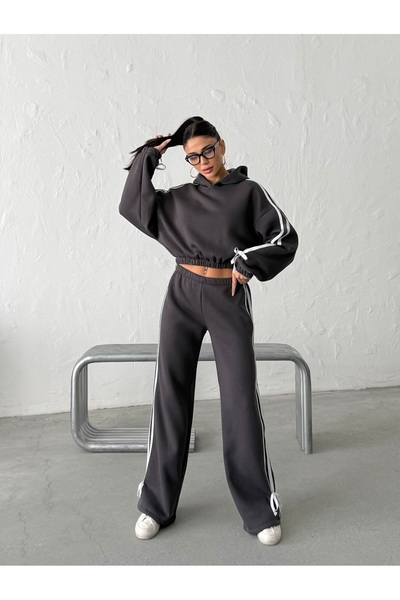 salome butik 2-Piece Hooded Tracksuit Set