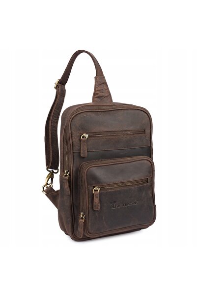 Other Rucsac din piele Beltimore, geantă crossbody, la modă, cu 2 compartimente