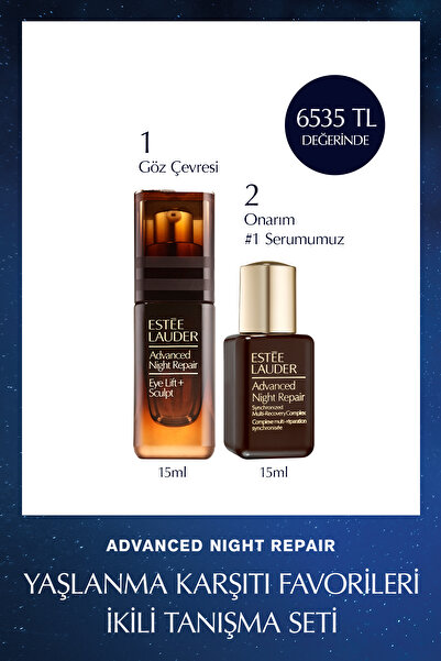 Estee Lauder Advanced Night Repair Yaşlanma Karşıtı Favoriler İkili Set - Eye Lift+Sculpt 15ml + Serum 15ml