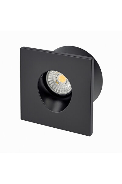 Cata CT-5179 3W LED Koridor Armatürü Siyah Kasa Modern İç Mekan Duvar Aydınla...