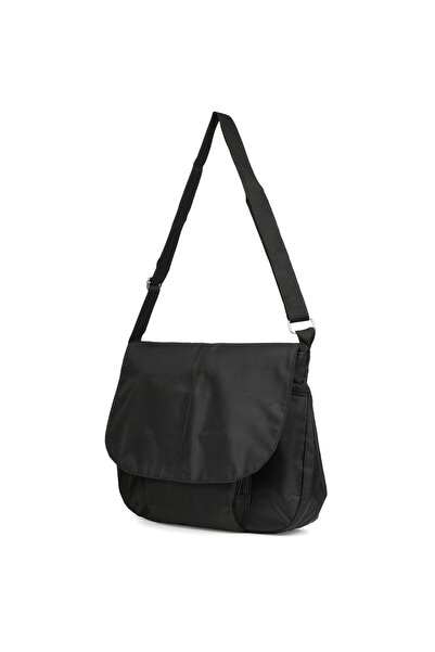 Other Women's lightweight, spacious fabric messenger bag with a flap Beltimore A4