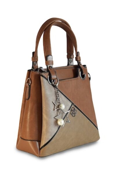 ALLURE - Geanta Dama Istanbul Brown 27x27x12cm Piele Ecologica
