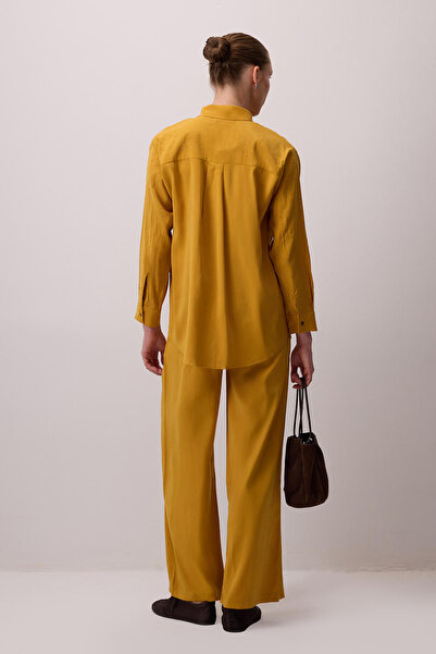 Touché Privé Stone-Embellished Shirt and Pants Set