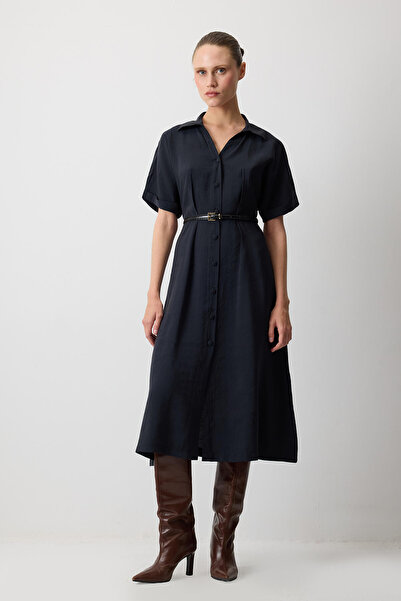 Touché Privé Short Sleeve Modal Shirt Dress